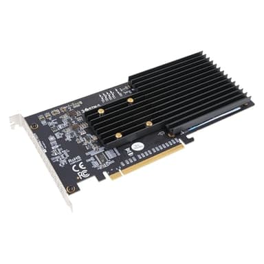 Sonnet M.2 4x4 Silent PCIe Card (Four M.2 NVMe SSD Slot)