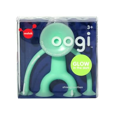 Fat Brain Toys Oogi Jr. by MOLUK - Glow - Open-Ended Fidget Toy for Kids & Teens