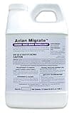 Avian Migrate, Goose Deterrent, Bird Repellent Concentrate, Geese Repellent, Non-Toxic, Makes 9.8 Gallons, Removes Geese from Yards, Parks, Beaches, Ponds and Ground (1/2 Gallon), Made in The USA