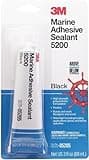 3M 05205 Marine 5200 Adhesive Sealant, Black, 3 oz New