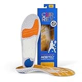 CURREX AcePro - Arch Support Insoles for Tennis, Basketball, Volleyball, Padel, Increase Performance & Agility, Court Based Sports Inserts, Men and Women – Medium Arch, XL