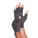 Copper Fit Mobilizer Hand Compression Gloves: Arthritis, Joint Swelling, Tendonitis, Sport - For Men and Women (Charcoal, Large/X-Large)