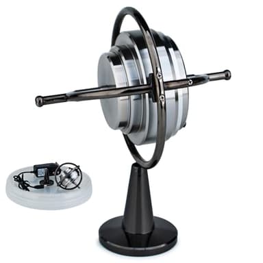DjuiinoStar Super Precision Electric Gyroscope: 12,000-13,000 RPM for 15-20 Minutes (Black)