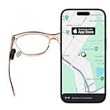 Glasses Tracker for Apple iOS| Apple Find My Alternate| Locate Spectacles, Find Eyewear, Never Lose Sunshades| Light Weight, Small Size, fit All Specs Size| Battery, Charger, Accessory Included
