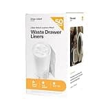 Litter-Robot Waste Drawer Liners by Whisker, 50 Pack - Litter Box Liners, Custom Fit for Litter-Robot, 9-11 Gallons of Capacity, Quick to Install and Easy to Empty