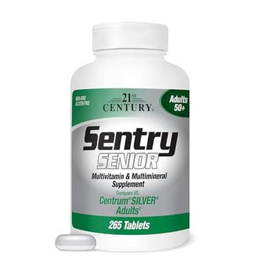 21st Century Sentry Senior Tablets, 265 Count