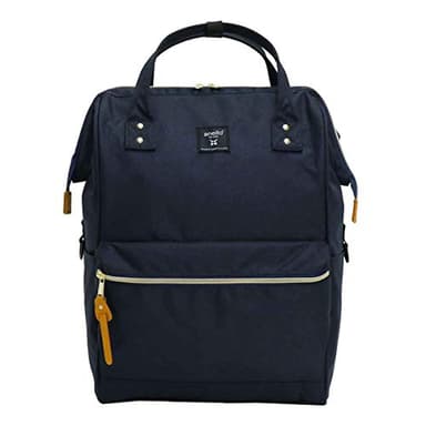 Anello ATB2521R Base Backpack (L), Water Repellent, Large Capacity, PC Storage, CROSS BOTTLE REPREVE, navy, F