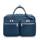 Briggs & Riley Multi-Pocket Cabin Bag - Carry On Luggage for Travel, Softside Bag for Men & Women, Fits in Overhead Bin, Two Slip Pockets, Fits up to 15" Laptop - Rhapsody Collection, Navy