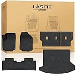 LASFIT Floor Mats & Cargo Liner with Backrest Mat for Chevrolet Chevy Equinox/GMC Terrain 2025-2026 (Not for Equinox EV), All Weather TPE Custom Fit Floor Mats, Car Mats Full Set for Equinox/Terrain