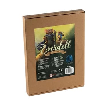 Everdell Glimmergold Upgrade Pack | Collectors Edition Components | Premium Metal Tokens, Legendary Cards, Rats & Deluxe D8 | Enhance Standard Edition