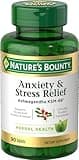 Nature's Bounty Stress Relief, Ashwagandha KSM-66, Supports Occasional Stress Relief, Dietary Supplement, Tablets, 90 Ct