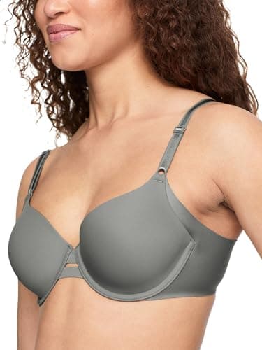 Warner's Women's Blissful Benefits Side Smoothing Underwire Bra, Stone, 40C