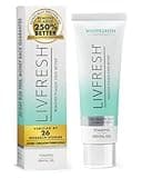 LIVFRESH Toothpaste Gel, Clinically Proven to Remove Plaque 250% Better, Improves Gum Health 190% Better, Prevents & Reduces Tartar, Freshens Breath, SLS Free Dental Gel, Wintergreen