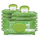 McKesson Flushable* Adult Wet Wipes – 576 Wipes (12 Pack of 48) – Aloe & Vitamin E, Plant-Based Cleansing Wipes, Unscented