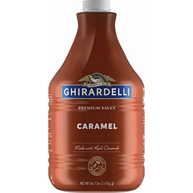 Ghirardelli Chocolate Company Caramel Sauce Pump Bottle, 87.3 oz (Pack of 1)