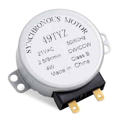 [UPGRADED] WB26X10038 Microwave Turntable Motor Replacement Part by Blue Stars - Compatible with GE & Kenmore Microwaves - Replaces 5304408980 WB26X10038 AP2024962 PS237772