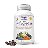 ANDREW LESSMAN Ultimate Eye Support 30 Softgels - 12mg Lutein, 6mg Zeaxanthin, Bilberry, Key Nutrients to Support Eye Health and Promote Healthy Vision. No Additives. Easy to Swallow Softgels
