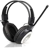 Retekess TR101 FM Radio Headphones, Headset for Mowing, Digital Wireless Radio for Mowing, Walking, Riding, Powered by AA Battery (Pack of 1)