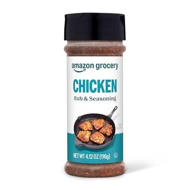 Amazon Grocery, Chicken Rub & Seasoning, 4.12 Oz