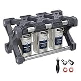 GLACIER FRESH Replacement for Technology RV Water Filtration System, 0.2 Micron Camper Water Filter with Compact 5 Inch Filter, 3-Stage Premium RV Water Filtration System for RVs, Campers and Boats