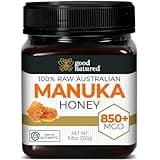 Good Natured Manuka Honey (MGO 850+) - High Grade Raw Manuka Honey Medical Grade, Non-GMO, Lab-Tested & AMHA Certified, BPA-free, 8.8 oz
