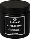 Brilliant Silver Dip Cleaner, Black 8 Oz
