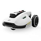 Mammotion YUKA 1000 Robot Lawn Mower for 0.25 Acre, Ultrasense AI Vision & RTK Antenna, Auto Mapping & App Control, 45% Slope Capability, Wireless Perimeter, Dual Cutting Discs, Up to 10 Mowing Zones