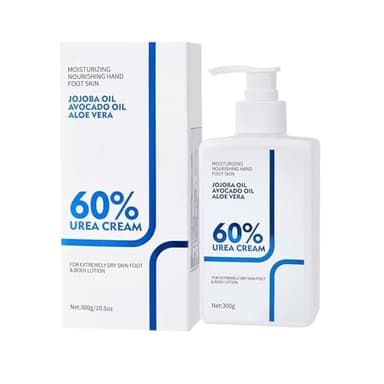 NIZENTA Urea Cream 60 Percent Body Lotion 10.58 Oz, Body Lotion for Dry Skin, Skin Moisturizing Lotion for Extremely Dry Skin, Non Greasy Body Cream