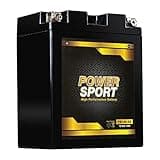 ExpertPower EB14A-A2 YB14-A2 12V14Ah Replacemnt Battery BTX14AH-BS, YTX14AH-BS, UB14-A2, YB14-B2