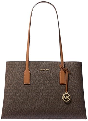 Michael Kors Ruthie Medium Tote Bag, Gold-Tone Hardware/Brown/Acorn