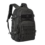 TRAILKICKER Tactical Laptop Backpack Military Backpack for Men Black Tactical Bag Backpack