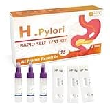 H. Pylori Antigen Rapid Test 3 Tests/Pack - H-Pylori Stool (Antigen) Self-Test for Home Use, 99.9% Accurate, (Feces) Helicobacter Pylori Test Family Pack