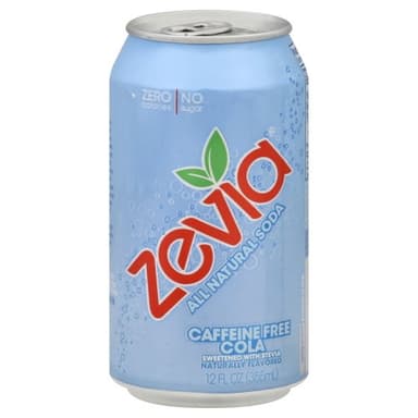 Zevia, All-Natural Caffeine Free Cola, 6 Pack, 12 Fl Oz Each