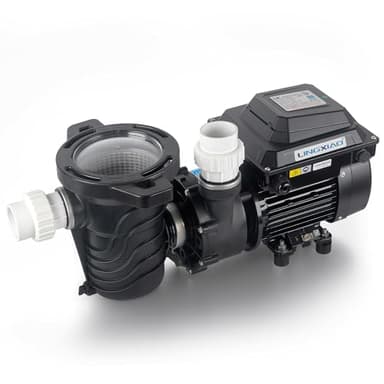 LINGXIAO Above Ground Variable Speed Pool Pum 1HP, 115V Energy Star Above Ground Pool Pump with Filter Basket, 5230GPH, Low-Noise, Energy Saving