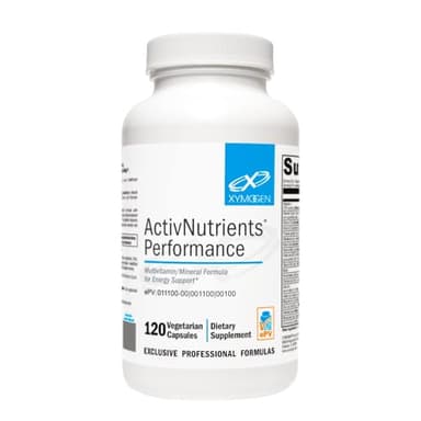 XYMOGEN ActivNutrients Performance - Multivitamin/Multimineral for Energy Support with Shilajit, ALA, NAC, Bacopa Extract, Chelated Minerals + B Vitamins with Folate (120 Capsules)