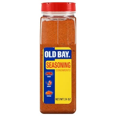 OLD BAY Seasoning, 24 oz - One 24 Ounce Container of OLD BAY All-Purpose Seasoning with Unique Blend of 18 Spices and Herbs for Crabs, Shrimp, Poultry, Fries, and More