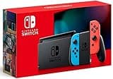 Nintendo Switch with Neon Blue and Neon Red Joy‑Con
