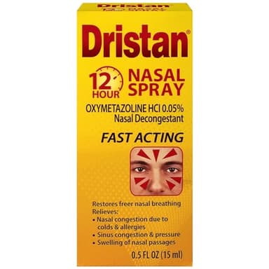 Dristan 12-Hour Nasal Spray, 0.5 Fl Oz (Pack of 3)
