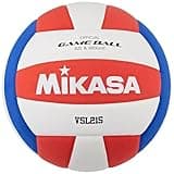 Mikasa Competitive Class Volleyball (Red/White/Blue)