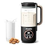 Automatic Nut Milk Maker, 35 oz(1000ml) Homemade Almond, Soy, Oat, Plant-Based Milk and Non-Dairy Beverages, Almond Milk Maker with Delay Start/Keep Warm/Boil Water, Soy Milk Maker with Nut Milk Bag