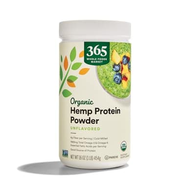 365 by Whole Foods Market, Organic Hemp Protein Powder Unflavored, 16 oz