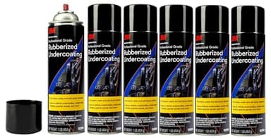 3M 3584 Professional Grade Rubberized Undercoating 6 16oz Cans