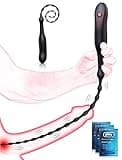Vibrating Urethral Sound Sex Toys for Male Mens, Penis Vibrator Urethra Plug Vibrators 10.6" Insertable Length Cock Dilators, Penis Stimulator Adult Sex Toy Discreet Beginner Anal Beads Vibrator