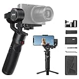 ZHIYUN Crane-M2 [Official] Gimbal Stabilizer for Camera，3-in-1 Light Weight Gimbal for Smartphone, Sports Action Camera, GoPro and Mirrorless Camera, with Smartphone Clamp, Tripod
