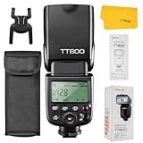Godox TT600 2.4G Wireless Flash Speedlite Master/Slave Flash with Built-in Trigger System Compatible for Canon Nikon Pentax Olympus Fujifilm Panasonic (TT600)