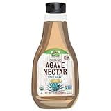 NOW Foods, Certified Organic Light Agave Nectar, Blue Agave, Certified Non-GMO, Low-Glycemic Sweetener, Kosher, 23.2-Ounce