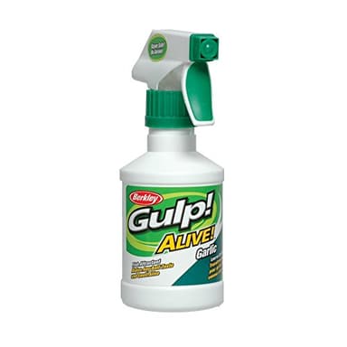 Berkley Gulp! Alive! Fish Attractant Spray Gulp!® with Garlic, Easy-to-Use Trigger Spray Bottle, Extreme Scent Dispersion, Works Great with Soft Bait, Hard Bait, and Live Bait