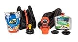Camco RV Sanitation Kit | Sewer Hose Kit and Support Provide Drainage from RV to Dump Site and Includes TST Drop-INs and Dump Gloves (44732)