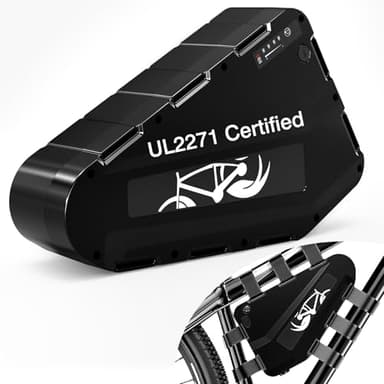 ZLSHELIBK 72V Triangle Ebike Battery 15Ah with 80A BMS, Fast Charger for 1000-5000W Electric Bike Motor Samsungcells Lithium Ion Battery (72V 15Ah)