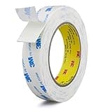 Double Sided Tape 1in x 16.5ft, Mounting Tape Heavy Duty, Removeable PE Foam Tape Strips, Strong Adhesive Tape Waterproof Free Damage for Paint Wall Picture Hanging Poster